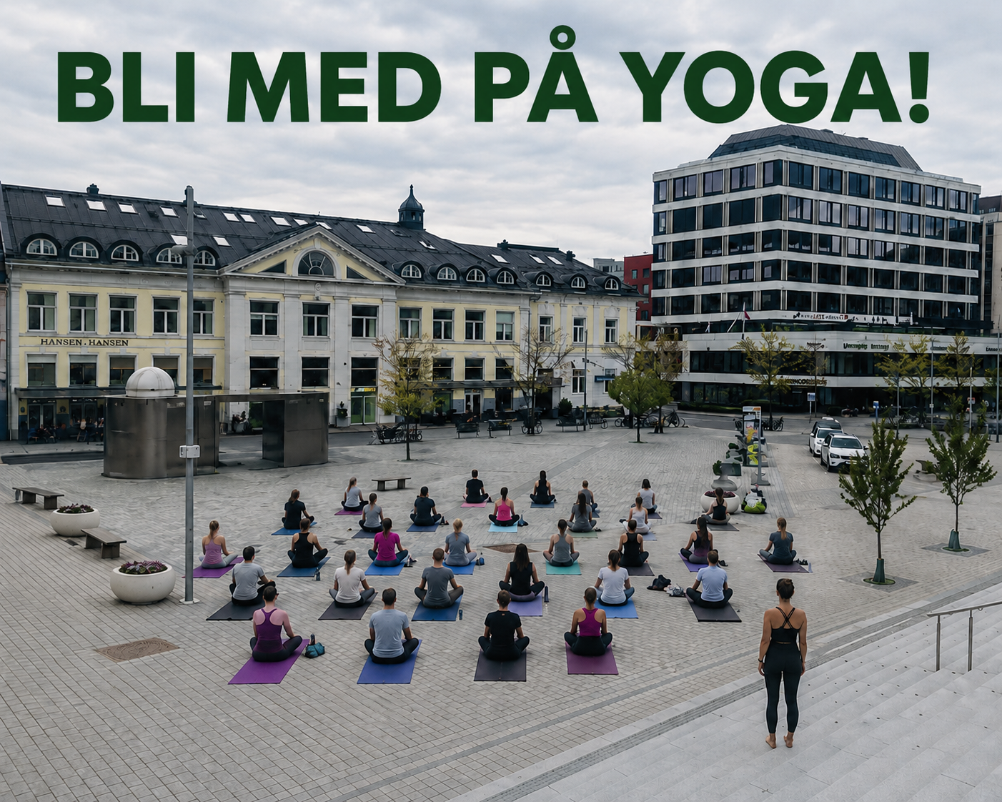 Gratis Yoga på STRØMSØDAGEN - 2 partier